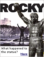 The famous scene of Rocky running up the steps to the Philadelphia Art Museum has become a cultural icon. But, what happened to the statue at the top of the stairs?
